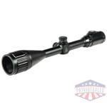 UTG SCOPE 6-24X50 1" AO - 36 COLOR ILLUMINATED MIL-DOT