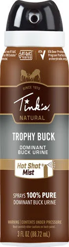 W5314_1 Tinks deer lure trophy buck - hot shot mist 3oz. Aerosol - image 1