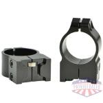 WARNE RINGS 1" RUGER MEDIUM - NO.1/MINI14/BLACKHAWK MATTE