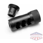Area 419 Hellfire Self Timing Muzzle Brake 6.5mm Black Nitride 1/2-28