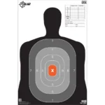 Allen EZ Aim B27 Pro Silhouette Paper Target 23" x 35" 50/ct
