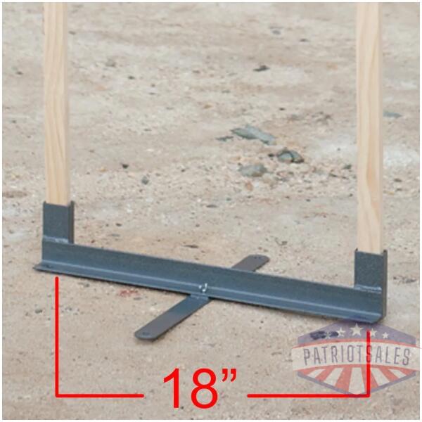 gps metal folding target stand - 18" wide