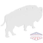 Birchwood Casey AR500 3/8" Silhouette Plate Target 3-Hole Bison