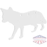 Birchwood Casey AR500 3/8" Silhouette Plate Target 3-Hole Coyote