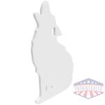 Birchwood Casey AR500 3/8" Steel 1 Hole Animal Silhouette Target - Howling Coyote 1/ct