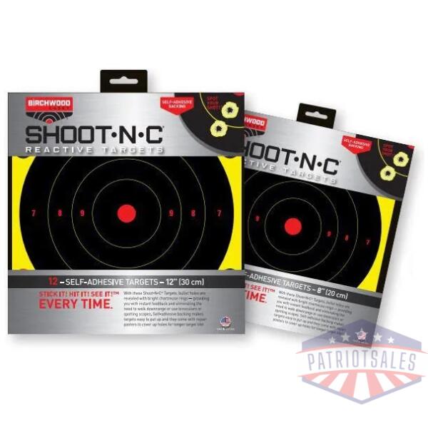 birchwood casey 12" target dispenser 12/ct