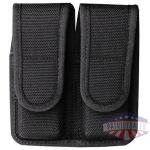 bianchi model 7302h accumold double magazine pouch colt government .380 hook and loop black
