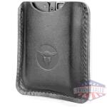 Life Card Leather Sleeve Black