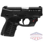 Savage Arms Stance Black Manual Safety Laser Handgun 9mm Luger 7 & 8rd Magazines 3.2" Barrel Black