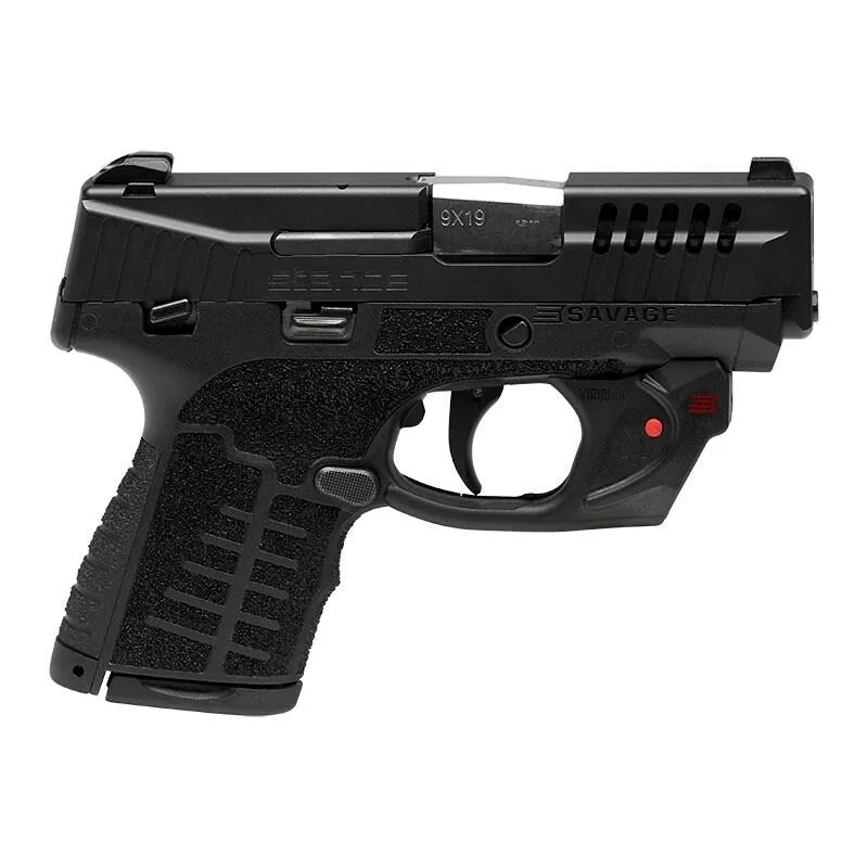 Https3A2F2Fmedia.chattanoogashooting.com2Fimages2Fproduct2Fbv670162Fbv67016_1 Savage arms stance black manual safety laser handgun 9mm luger 7 & 8rd magazines 3. 2" barrel black - image 1