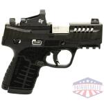 Savage Stance XR MC9MS Handgun 9mm Luger 10(1)&13(1)rd Magazines 3.2" Barrel Black Manual Safety w/CTS-500 Red Dot
