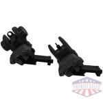 TacFire AR-15 45 Degree/Low Profile Pop Up Sights Black Polymer