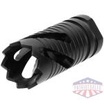 TacFire Crown Style Muzzle Brake .223/5.56 1/2x28 Black