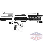 TacFire 7.5" Unassembled AR 300 Blackout Pistol Build Kit with Lower Parts Kit