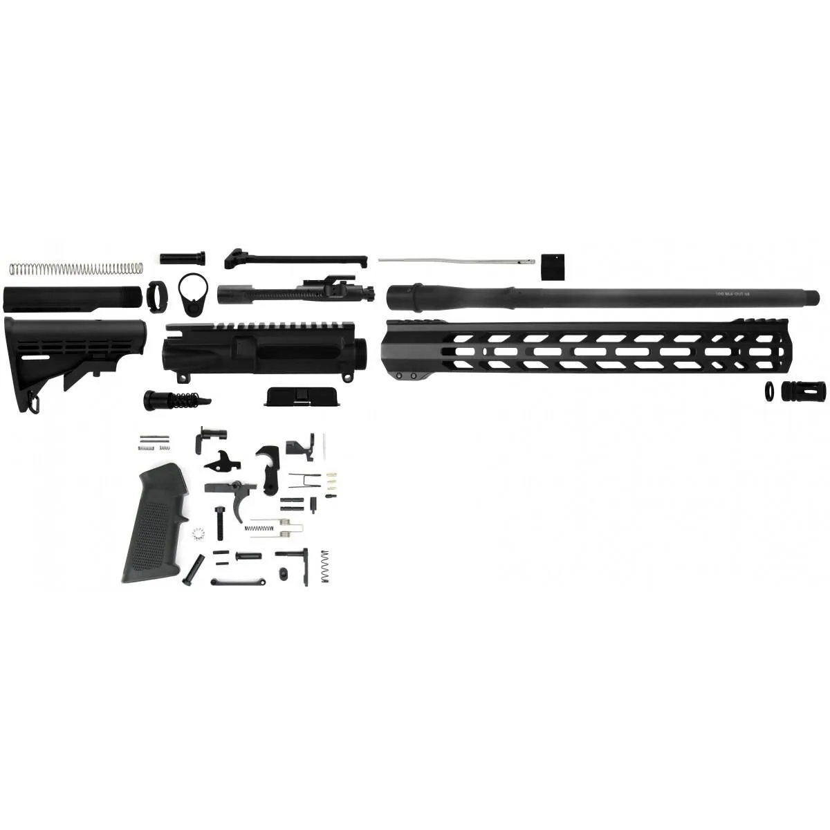 Https3A2F2Fmedia.chattanoogashooting.com2Fimages2Fproduct2Fefrk300Lpk2Fefrk300Lpk Tacfire 16" unassembled. 300 blackout rifle build kit with lower parts kit - image 1