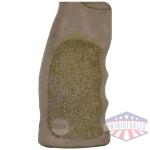 ERGO TACTICAL DELUXE ZERO ANGLE GRIP DARK EARTH