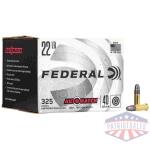 Federal AutoMatch Rimfire Ammunition .22 LR 40 gr. SLD 1200 fps 325/ct