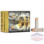 Federal Premium Vital-Shok Handgun Ammunition .357 Mag 180 gr SAF 1160 fps 20/box