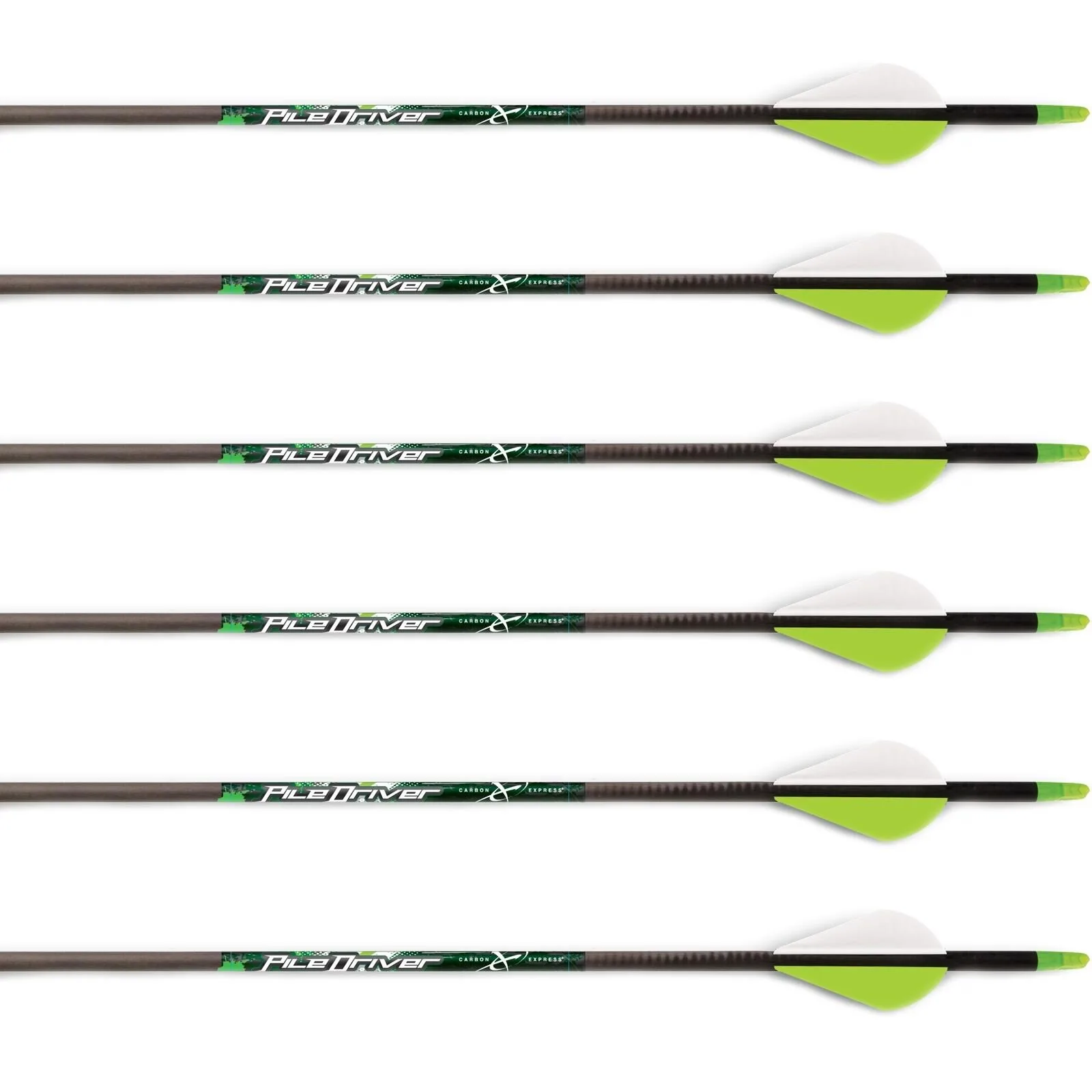 Https3A2F2Fmedia.chattanoogashooting.com2Fimages2Fproduct2Fgf521412Fgf52141 Carbon express piledriver crossbow bolts 22" - 6pk - image 1