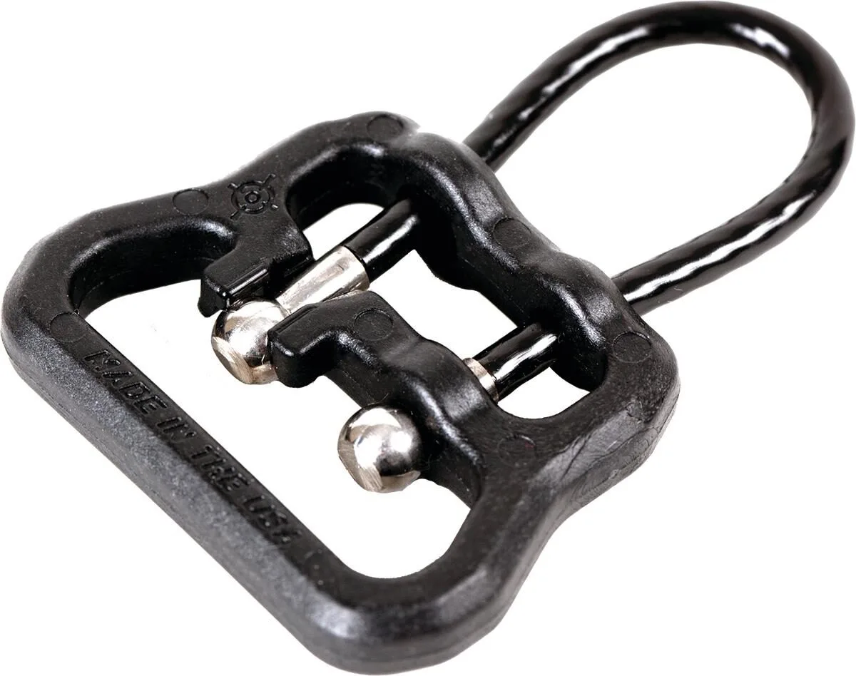 Https3A2F2Fmedia.chattanoogashooting.com2Fimages2Fproduct2Fgkuwlul1100Bk2Fgkuwlul1100Bk Uloop for 1inch slings and smaller black - image 1