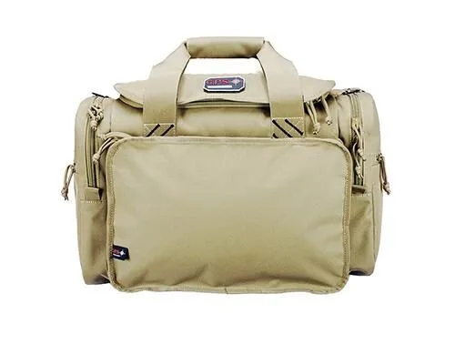 Https3A2F2Fmedia.chattanoogashooting.com2Fimages2Fproduct2Fgogps2014Lrbt2Fgogps2014Lrbt G-outdoors large range bag with lift ports & 4 ammo dump cups-tan - image 1