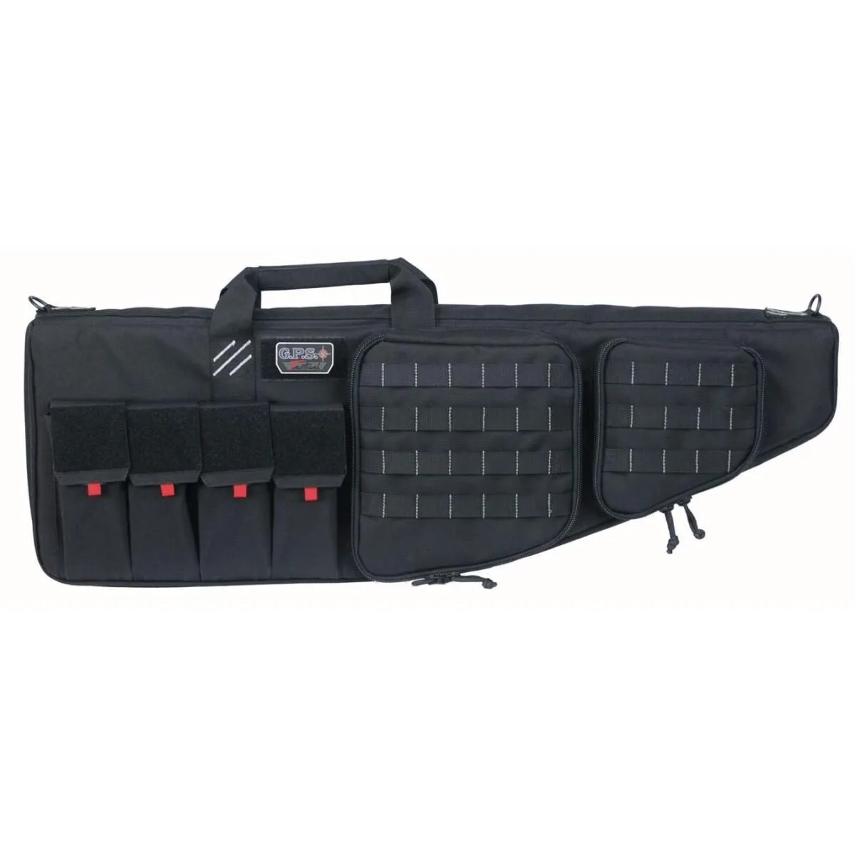 Https3A2F2Fmedia.chattanoogashooting.com2Fimages2Fproduct2Fgogpst32Arb2Fgogpst32Arb G-outdoors tactical ar case with external handgun case 32" black - image 1