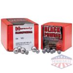 Hornady Lead Round Ball .50 cal .495" 100/ct