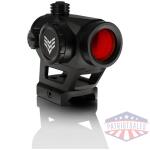 Swampfox Liberator II Mini Red Dot Sight Illum Black