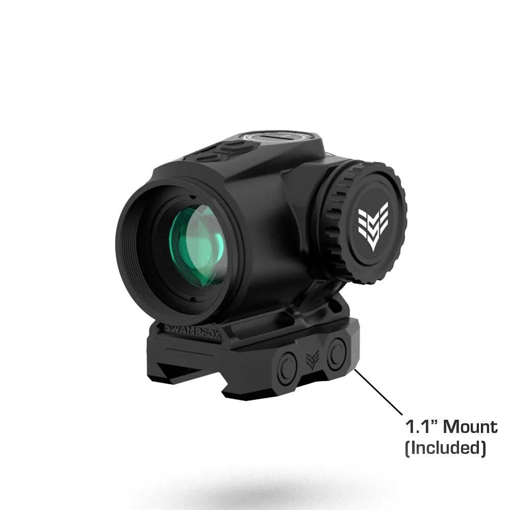 Https3A2F2Fmedia.chattanoogashooting.com2Fimages2Fproduct2Fiqrmps120G62Fiqrmps120R6-1 Swampfox raider micro prism sight 1x20 green ir 6 moa - image 1