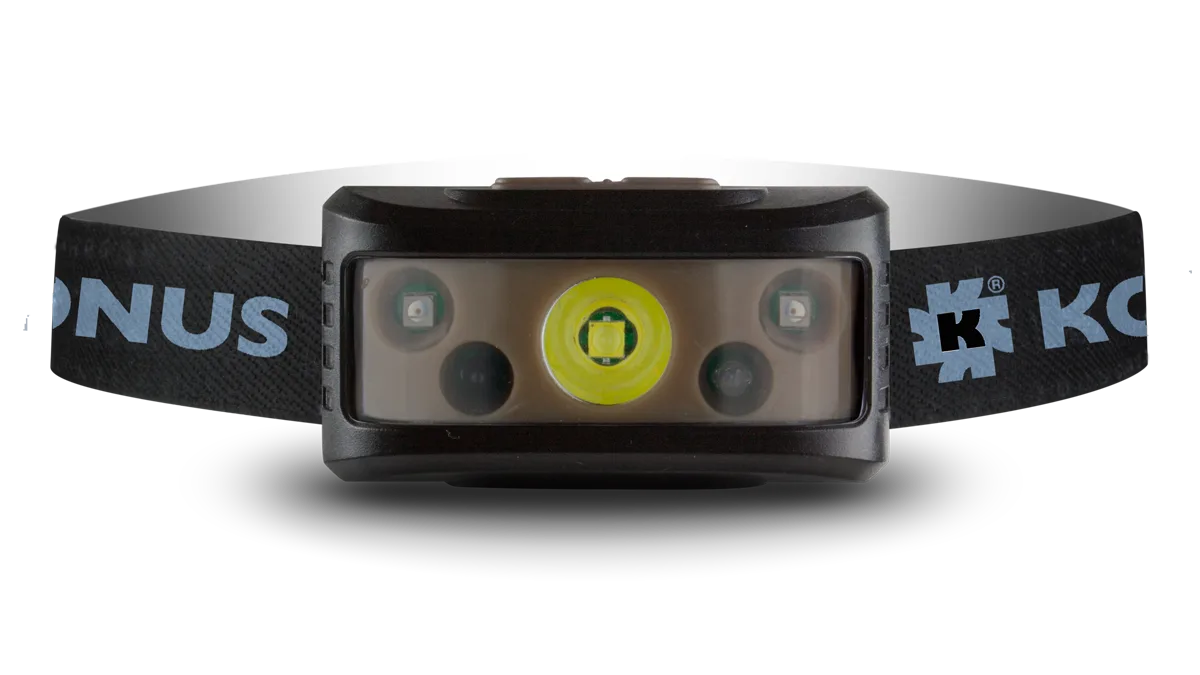 Https3A2F2Fmedia.chattanoogashooting.com2Fimages2Fproduct2Fkl39242Fkl3924 Konus konusflash-7 rechargeable headlamp 236 lumens 4 modes w hand motion sensor - image 1