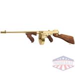 1927A-1 DELUXE CARBINE .45 CAL 50RD DRUM/20RD STICK MAG TITANIUM GOLD