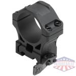 Leapers 2-Piece UTG ACCU-SYNC QR 30mm Medium Picatinny Style Scope Rings - Matte Black