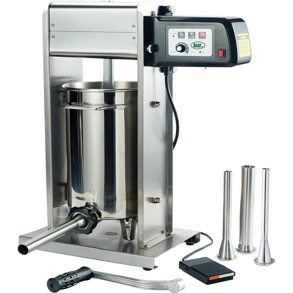 Https3A2F2Fmedia.chattanoogashooting.com2Fimages2Fproduct2Fls12172Fls1217-1 Lem products big bite motorized sausage stuffers - 30 lb. - image 1