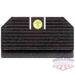 Night Fision Optics Ready Stealth Night Sight Set Yellow Front Blank Back for Glock