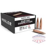 Nosler Custom Competition Rifle Bullets .338 cal .338" 300 gr HPBT 100/ct