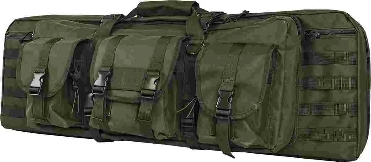 Https3A2F2Fmedia.chattanoogashooting.com2Fimages2Fproduct2Fnrcvdc2946G362Fnrcvdc2946G36 Vism by ncstar double carbine case/green/36 in - image 1