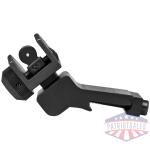 NcStar AR-15 45 Degree Offset Flip-Up Rear Sight Black
