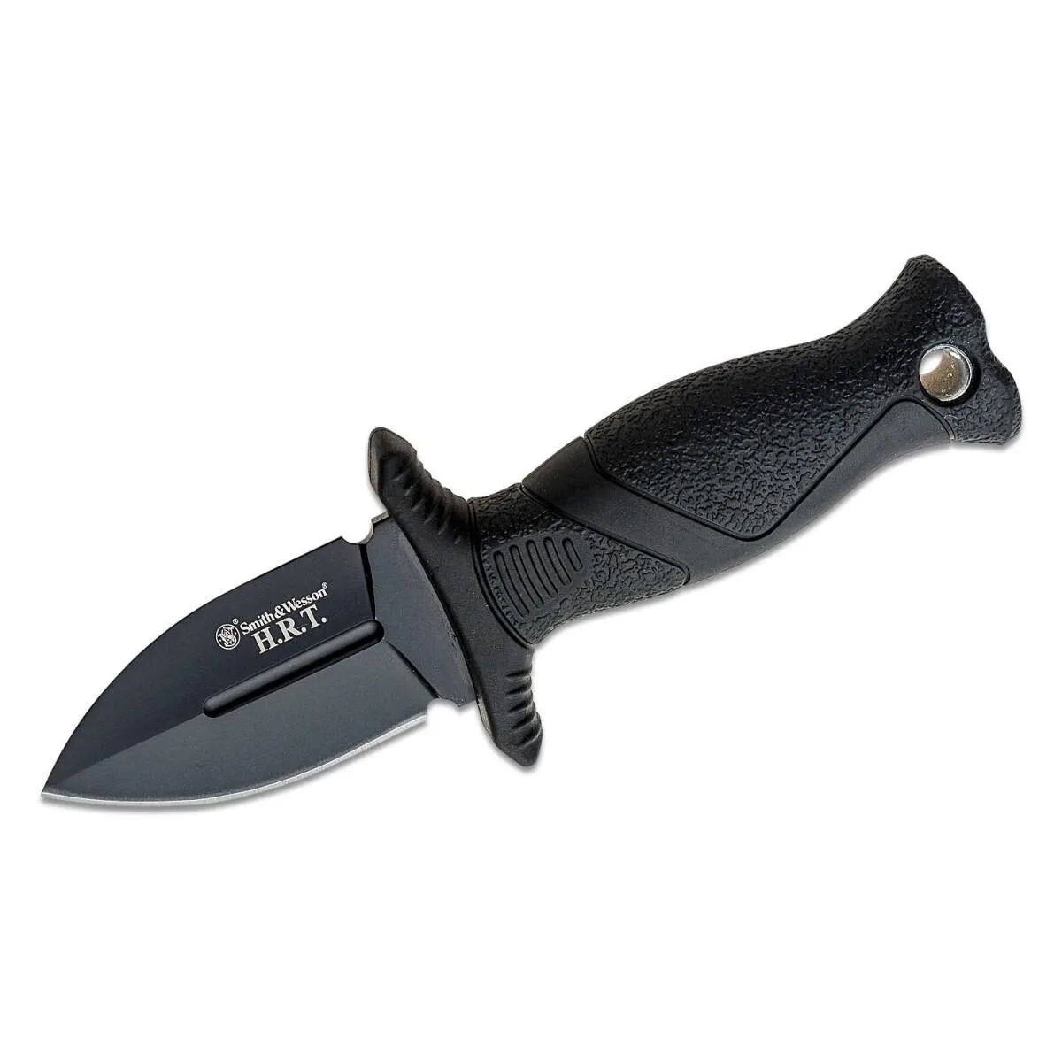 Https3A2F2Fmedia.chattanoogashooting.com2Fimages2Fproduct2Fpf11825712Fpf1182571 Smith & wesson hrt fixed blade boot knife 2" blade black - image 1