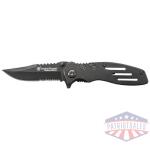 Smith & Wesson Extreme Ops Liner Lock Folding Knife 3 1/10" Blade Black