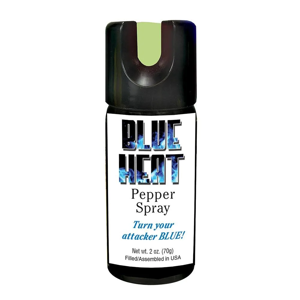 Https3A2F2Fmedia.chattanoogashooting.com2Fimages2Fproduct2Fppec60Bhftc2Fppec60Bhftc-1 Personal security products eliminator blue heat pepper spray 2 oz with blue dye - image 1