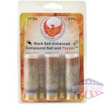 Phoenix Rising Salt & Pepper Shotshells Rock Salt & Pepper Blast 12ga 2-3/4" Less Lethal 3/ct