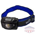 Police Security Flashlights Connector 2.0 Headlamp 280 Lumens Black