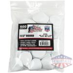 Pro-Shot 1 1/2" Round 100% Cotton Patches 600/ct