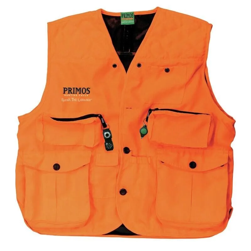 Https3A2F2Fmedia.chattanoogashooting.com2Fimages2Fproduct2Fpy657042Fpy6570-1_1 Primos gunhunters huntin vest blaze orange 2xl hang tag - image 1