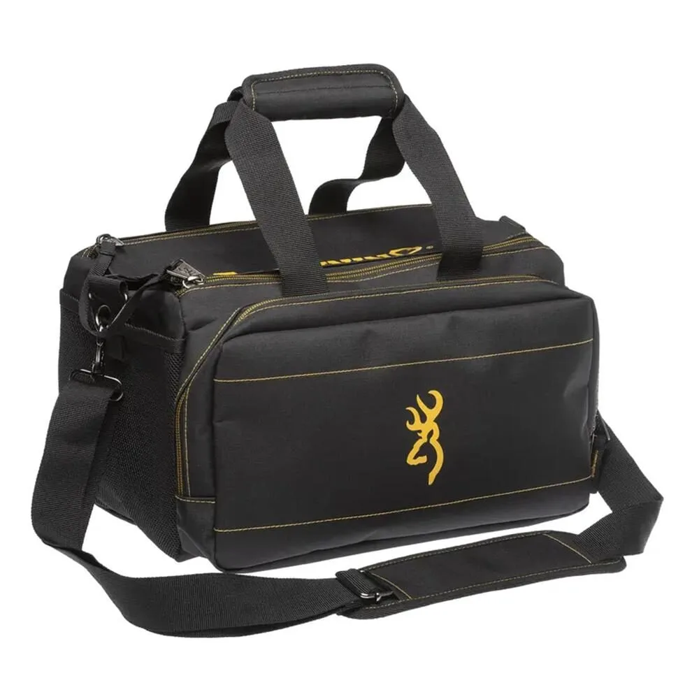 Https3A2F2Fmedia.chattanoogashooting.com2Fimages2Fproduct2Fqh1210958732Fqh121095873-1.Webp Browning black and gold mini range bag - image 1