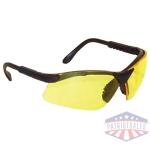 Radians Revelation Sporting Goods Shooting Glasses Black with Amber Lens