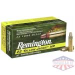 Remington .22 Yellow Jacket Rimfire Ammunition .22 LR 33 gr TCHP 1500 fps 50/ct