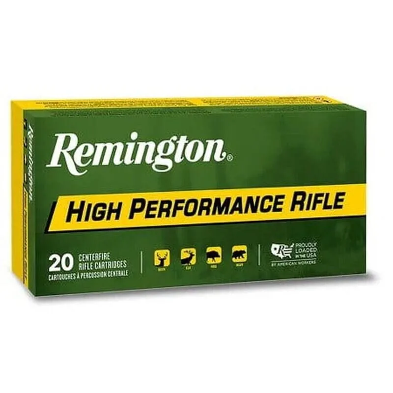 Https3A2F2Fmedia.chattanoogashooting.com2Fimages2Fproduct2Frt214632Frt21463-1 Remington high performance rifle ammunition. 45-70 govt 300 gr sjhp 1900 fps 20/ct - image 1
