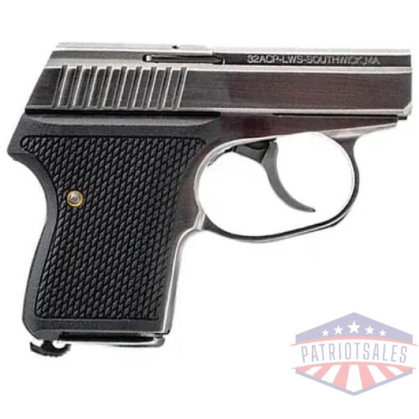 seecamp lws-380 handgun 380 auto 6rd magazine 2" barrel dao polished slide black grip