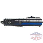 Templar Knife Small Knife 2-3/4" Tanto Blade Back The Blue